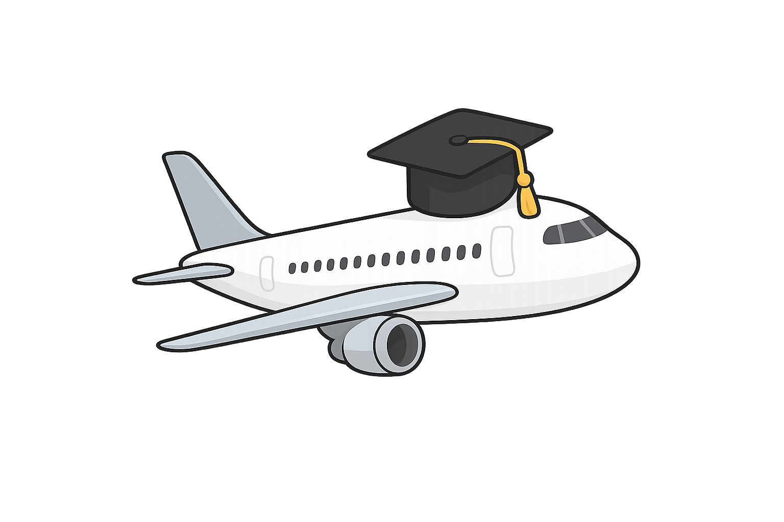 Graduation Airplane